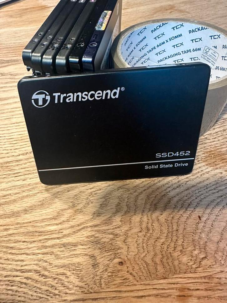 SSD’s te koop – Transcend & Micron, Computers en Software, Optische drives, Zo goed als nieuw, Ophalen of Verzenden