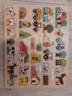 Houten Puzzel Boerderij Eichhorn, Kinderen en Baby's, Speelgoed | Kinderpuzzels, 2 tot 4 jaar, 10 tot 50 stukjes, Ophalen of Verzenden