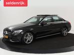 Mercedes-Benz C-klasse 350e Avantgarde | Panoramadak | Adapt, Automaat, Achterwielaandrijving, Euro 6, Zwart