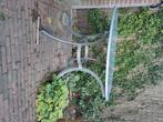 Tekoop ronde buiten tuintafel, Tuin en Terras, Ophalen, Gebruikt, Rond, Aluminium