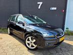 ✅️ Ford Focus 2.0 Benzine 2005 ✅️ Nieuwe APK ✅️, Zwart, 4 cilinders, Leder en Stof, Zwart