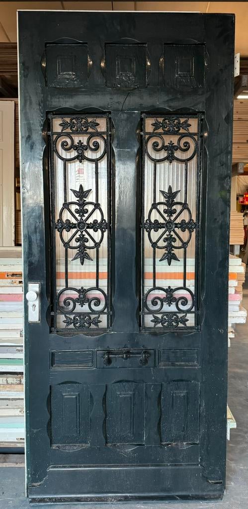 Diverse antieke voordeuren /  buitendeur, enkele en dubbele., Doe-het-zelf en Verbouw, Deuren en Horren, Gebruikt, Buitendeur