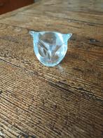 2x Uiltje/ OWL/ Glas object/ Presse Papier, Ophalen of Verzenden