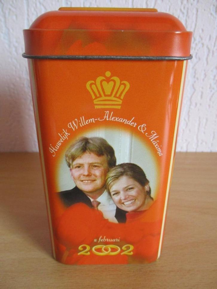 De ruijter blik - oranje hagel, Verzamelen, Blikken, Zo goed als nieuw, Overige, Overige merken, Ophalen of Verzenden