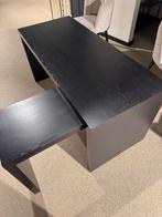 Ikea malm bureau zwart bruin DIRECT OPHALEN, Huis en Inrichting, Ophalen of Verzenden, Zo goed als nieuw