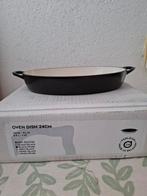 Fer Leon gietijzer ovenschotel 24 cm zwart., Ophalen, Nieuw, Overige materialen, Koekenpan of Braadpan