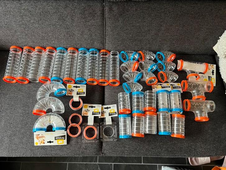 Hamsterkooi buizen Ferplast, Dieren en Toebehoren, Knaagdieren en Konijnen | Toebehoren, Zo goed als nieuw, Ophalen of Verzenden