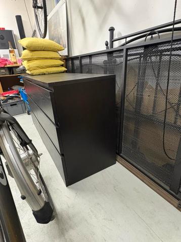 IKEA MALM Ladekast Zwart - afbeelding 4
