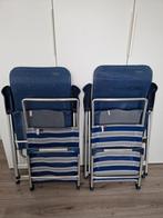 Crespo campingstoelen met voeten steun/bankje, Ophalen, Zo goed als nieuw, Campingstoel