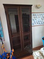 Hemnes vitrinekast, Huis en Inrichting, Kasten | Vitrinekasten, Ophalen, Gebruikt, 50 tot 100 cm, 150 tot 200 cm