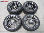 Porsche 19 inch velgen 911 991 Carrera 4 en 4 S winterbanden, 19 inch, Gebruikt, Banden en Velgen, Personenwagen