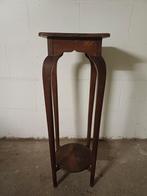 Vintage Eiken Plantentafeltje - 85cm hoog, Huis en Inrichting, Ophalen of Verzenden