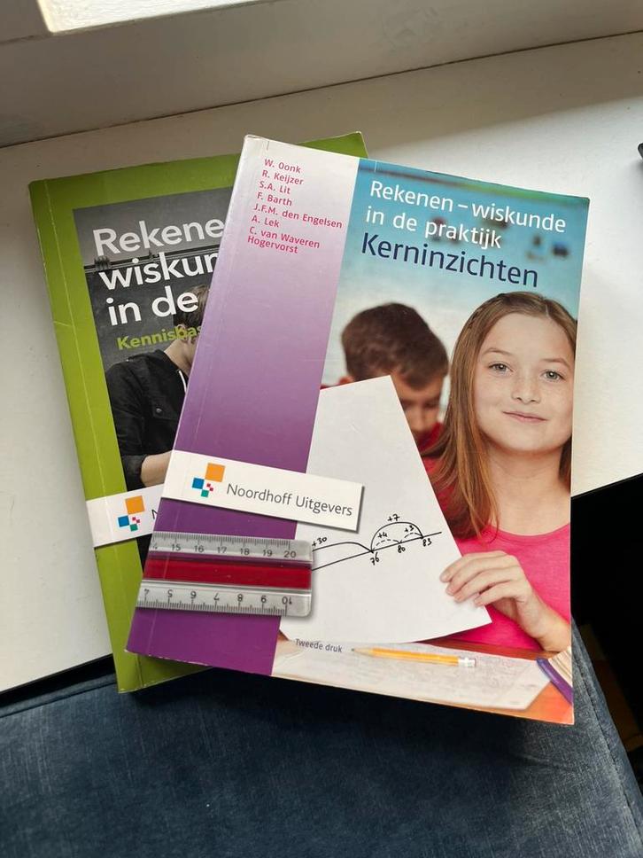 2 Rekenen - Wiskunde studieboeken PABO, Boeken, Schoolboeken, Gelezen, Wiskunde A, Overige niveaus, Ophalen of Verzenden
