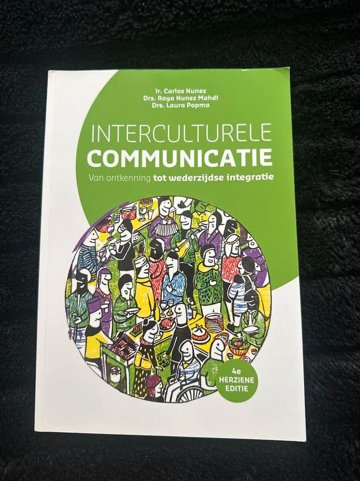 Interculturele Communicatie - Nunez, Mahdi, Popma, Boeken, Studieboeken en Cursussen, Zo goed als nieuw, HBO, Gamma, Ophalen of Verzenden