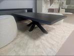 Salontafel Boomstam Zwart. Ophalen in onze winkel!, Ophalen, 100 tot 150 cm, 50 tot 100 cm, Zo goed als nieuw