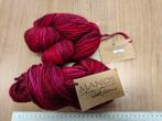 200 gr pure wol, Manos del Uruguay, kleur verlopend rood, Ophalen of Verzenden, Nieuw, Breien of Haken, Wol of Garen