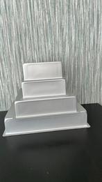 PME bakblikken 3x vierkant + 1x rechthoek, Hobby en Vrije tijd, Taarten en Cupcakes maken, Ophalen of Verzenden, Gebruikt, Taarten