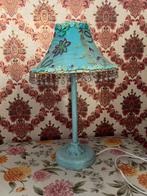 Vintage schemer lampje met kraaltjes, Ophalen of Verzenden