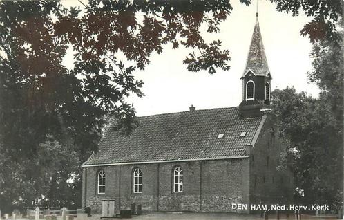(378-304-045) Den Ham Ned Herv Kerk, Verzamelen, Ansichtkaarten | Nederland, Overijssel, Verzenden