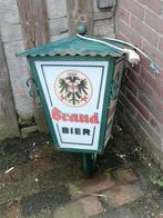 Vintage Brand Bier Lantaarn, Gebruikt, Vintage, Ophalen of Verzenden, Glas