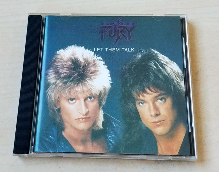 Stone Fury - Let Them Talk CD 1987/1995 Lenny Wolf AOR, Cd's en Dvd's, Cd's | Hardrock en Metal, Gebruikt, Ophalen of Verzenden