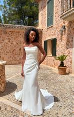 Nieuwe trouwjurk te koop. Iris jurk van Gaia, maat 12/14., Kleding | Dames, Ophalen, Nieuw, Wit, Trouwjurk