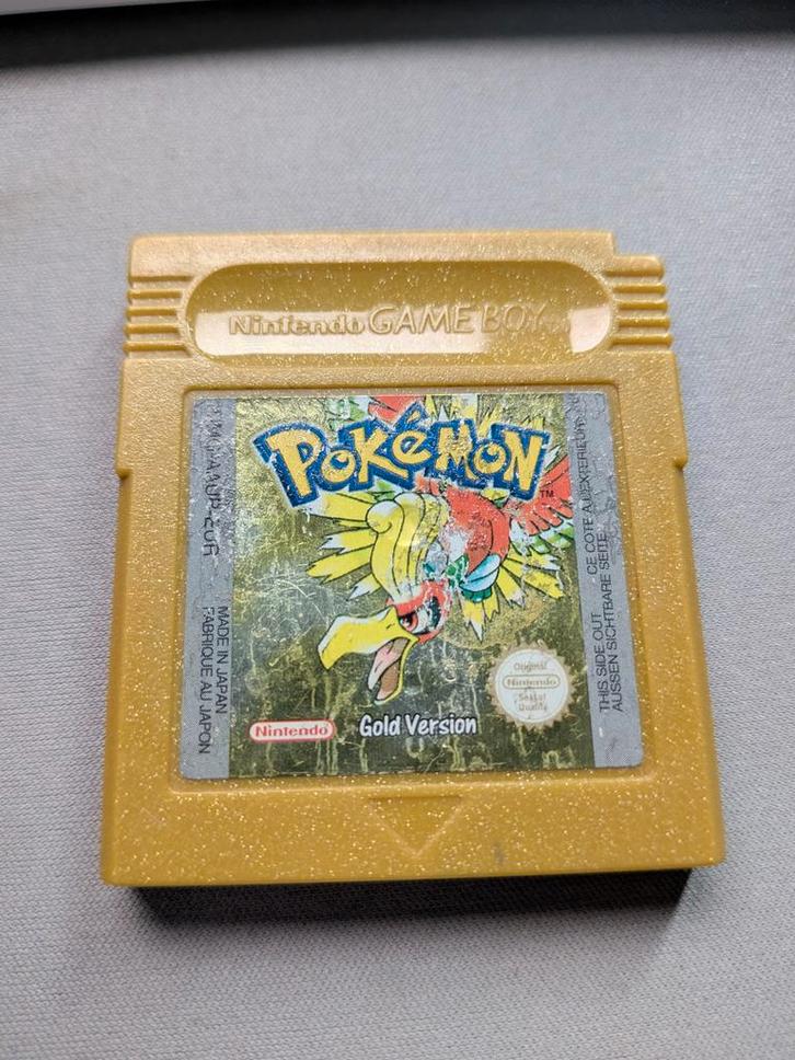 Pokemon Gold Gameboy - Klassieker!, Spelcomputers en Games, Games | Nintendo Game Boy, Gebruikt, Role Playing Game (Rpg), 1 speler