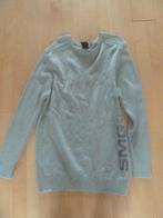 Smog mooie grijze heren trui met applicatie. maat XXL,, Overige maten, Zo goed als nieuw, Grijs, Smog
