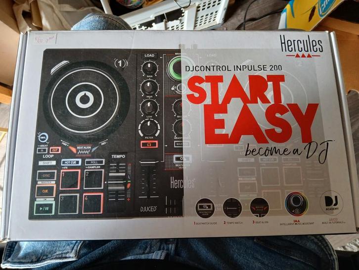 Hercules DJControl Inpulse 200 DJ Controller, Muziek en Instrumenten, Dj-sets en Draaitafels, Zo goed als nieuw, Dj-set, Overige merken