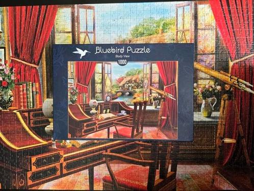 Bluebird puzzel - Study View - 1000 stukjes - compleet!, Hobby en Vrije tijd, Denksport en Puzzels, Zo goed als nieuw, Legpuzzel