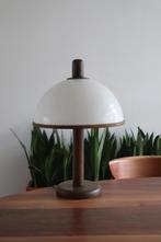 Vintage Steinhauer tafel lamp / retro mid century deens 60, Ophalen, Zo goed als nieuw, Hout, Minder dan 50 cm