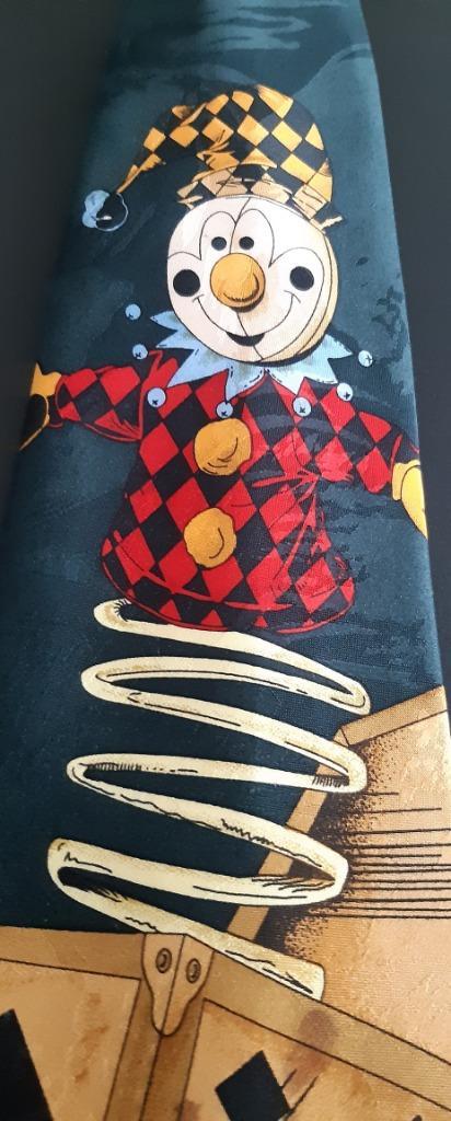 Jack in the box clown stropdas, Kleding | Heren, Stropdassen, Nieuw, Ophalen of Verzenden