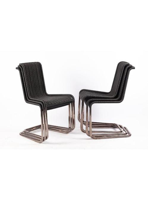 Tijdloos design met karakter – TECTA B20 stoelen, Huis en Inrichting, Stoelen, Gebruikt, Vijf, Zes of meer stoelen, Metaal, Riet of Rotan