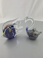Glas geblazen Vis en Zwaan, Antiek en Kunst, Antiek | Glas en Kristal, Ophalen of Verzenden