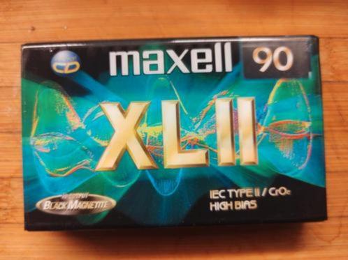 Maxell XLII 90 cassette XLII90, Cd's en Dvd's, Cassettebandjes, Nieuw in verpakking, Onbespeeld, Overige genres, 1 bandje, Ophalen of Verzenden