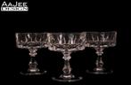 3 of 7 Cristal d'Arques - Louvre - Geslepen kristallen coupe, Overige typen, Ophalen of Verzenden, Zo goed als nieuw