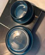 Servies donkerblauwe borden, Ophalen, Zo goed als nieuw, Bord(en), Overige stijlen