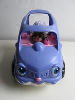 Fisher Price bus klein met geluid en 2 poppetjes, Ophalen of Verzenden, Auto of Voertuig, Met geluid