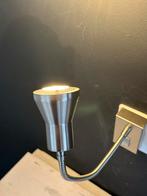 Bureau/Lees lamp zilverkleurig, Ophalen of Verzenden, Zo goed als nieuw