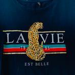 La Vie est Belle tshirt maat L Only donkerblauw, Kleding | Dames, Only, Blauw, Maat 42/44 (L), Ophalen of Verzenden