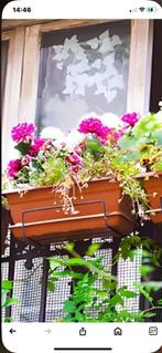 Gezocht plantenbak voor het balkon, Tuin en Terras, Bloembakken en Plantenbakken, Kunststof, Minder dan 30 cm, Balkon, Minder dan 60 cm