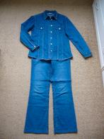 Yessica spijkerbroek en blouse maat 36 splinternieuw, Kleding | Dames, Spijkerbroeken en Jeans, Ophalen of Verzenden, Nieuw, Blauw