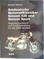 Simson 425 en Simson Sport. Handboek onderhoud en reparatie., Ophalen of Verzenden, Zo goed als nieuw, Werner, Merk of Model