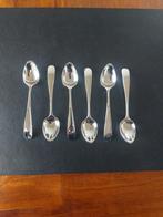 6x Georg Jensen Vivianna thee of koffie lepels glanzend, Ophalen of Verzenden, Gebruikt, Rvs of Chroom, Los bestek