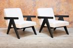ZGANieuw 2 fraaie Eichholtz Greta design fauteuils, Huis en Inrichting, Hout, 75 tot 100 cm, Ophalen of Verzenden, Zo goed als nieuw