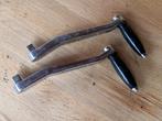 2 x Enkes lierhendel 30 cm, Ophalen of Verzenden, Gebruikt, Lijn of Blok