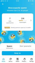 2 AH bioscoop zegels volle kaarten, gaan per stuk, Albert Heijn, Ophalen of Verzenden