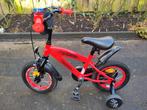 Jongens fiets 12 inch Cars McQueen, Ophalen, Zo goed als nieuw, Minder dan 16 inch