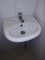 Handenwasfonteintje Sphinx met Grohe kraan, Ophalen, Gebruikt, Chroom, Overige typen