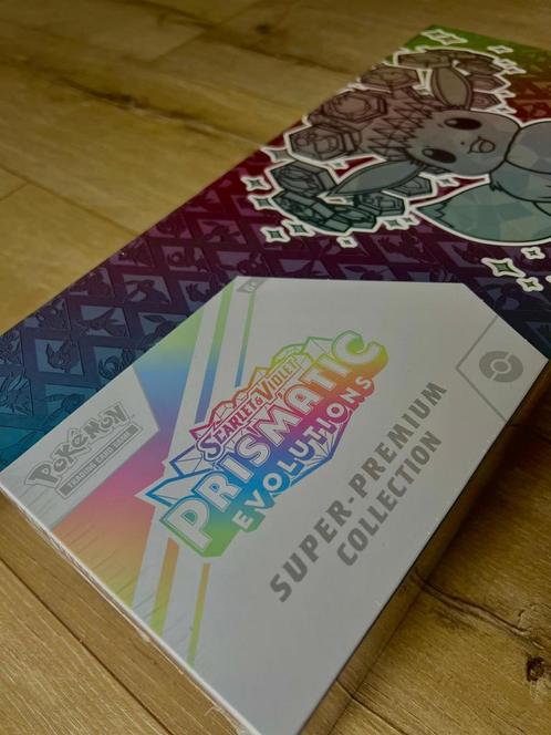 S&V Prismatic Evolution Super - Premium Collection, Hobby en Vrije tijd, Verzamelkaartspellen | Pokémon, Zo goed als nieuw, Ophalen of Verzenden